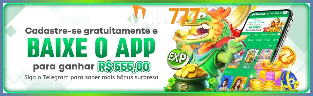 WIN777 download — arquivo APK para Android oficial