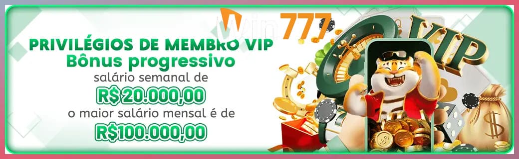 WIN777 bônus — cashback 15 por cento e níveis VIP